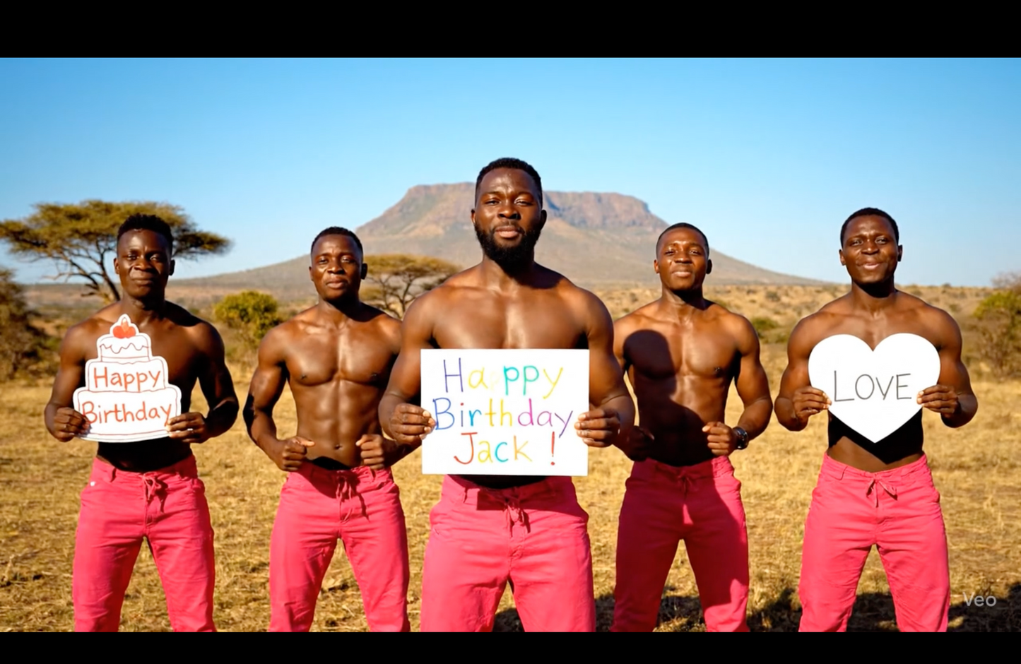 Personalized Video Greeting from Africa 🎉